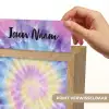 Tie Dye - Klassiek - Pasteltinten Light Box met kabel (Kinderlampje) klein -USP_websiteprintNL