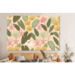 Patroon - Bloemen - Kleurrijk forex 5mm xxl -bovenbank