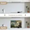 De bedreigde zwaan - Schilderij van Jan Asselijn keuken achterwand spatscherm klein -voor_na_FR