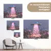 Ufo - Rozen - Pastelkleuren tuinposter los doek klein -Xsfeer9_DE