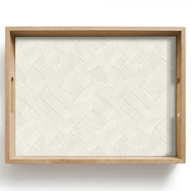 Tray - Texture - Abstract - Beige