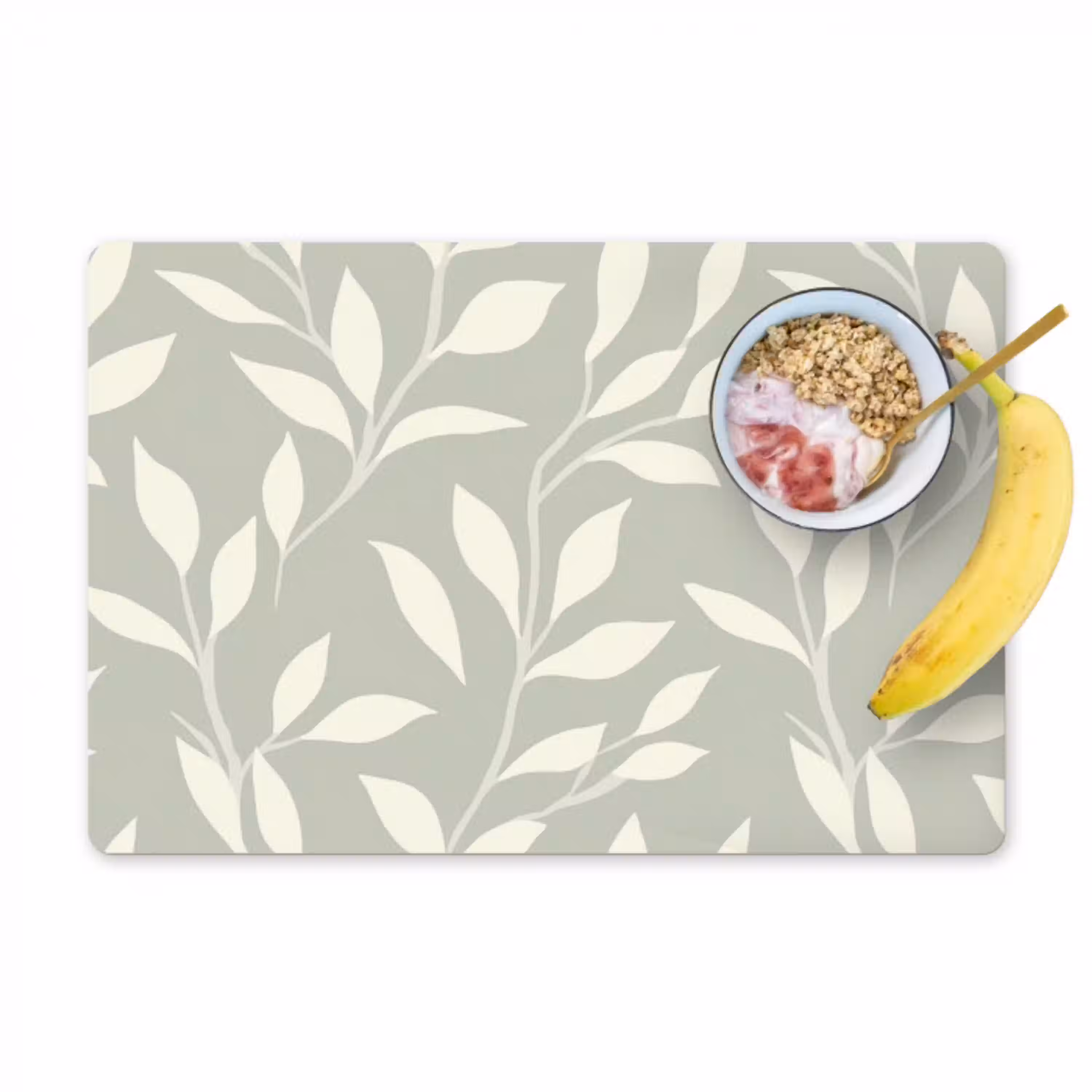 Minimalistisch - Patroon - Groen Placemat vinyl groot 368 -zzzproduct_Kitchenyeah-website