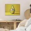 Avocado - Discobal - Geel - Glitter PET vilt klein -sfeer3