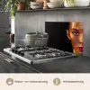 Make up - Goud - Vrouw - Luxe - Glitter - Kunst keuken achterwand spatscherm klein -usp_NL