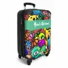 Kleurrijke Monsterparade NBS - Handbagage koffer - Kinderen Unisex middel -productfoto_3d