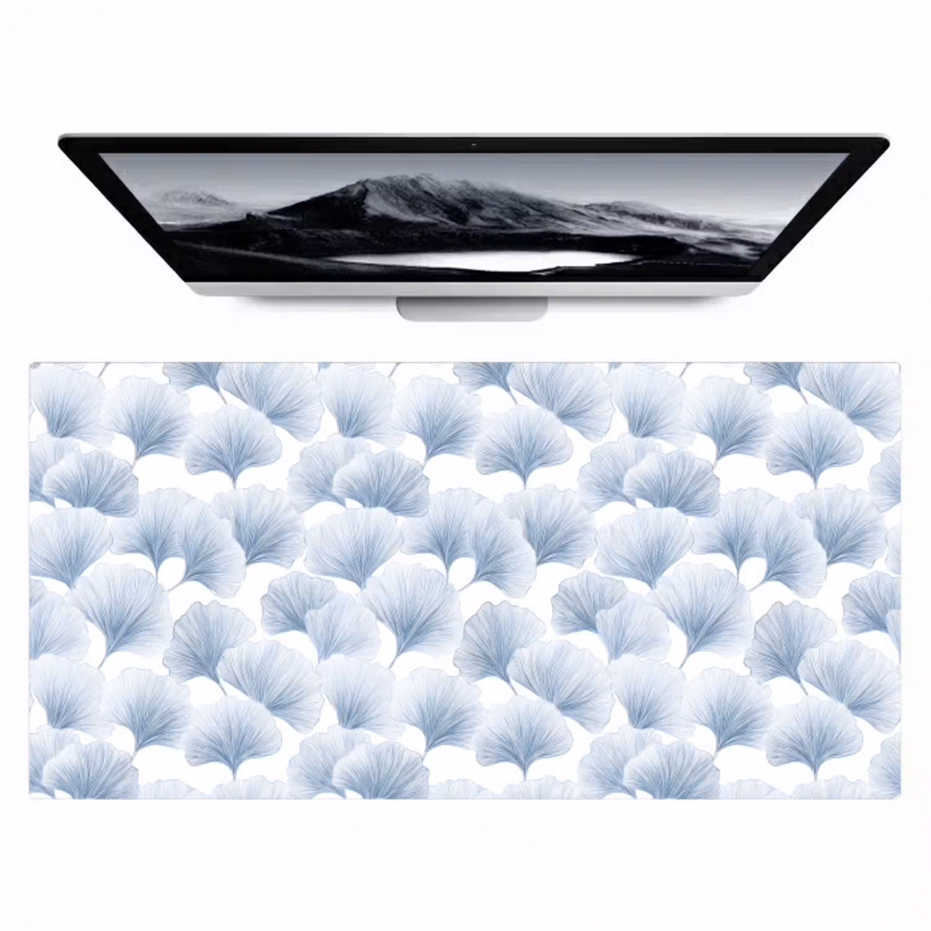 Waaier - Modern - Blauw Muismat XXL klein 681 -zzz3d