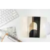 Geometrische - Vormen - Wit muismat rubber klein -witbureau
