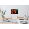 Vrouw - Drankenfruit - Rozen Muursticker klein -eettafel