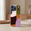 Vormen - Abstract - Kleuren - Vierkant Telefoonhoesje iPhone 17 Pro klein -sfeer2