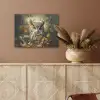 Uil - Vogels - Bloemen - Natuur PET vilt klein -sfeer4