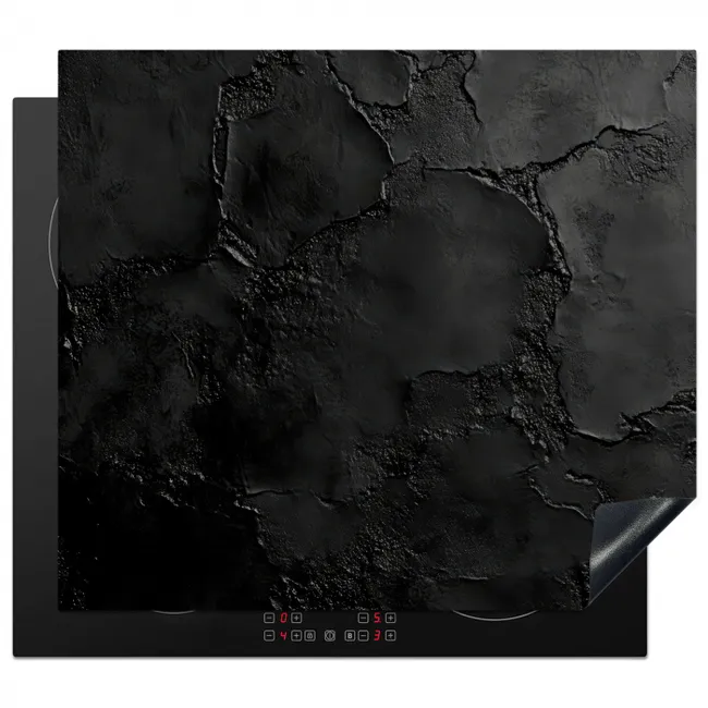 Zwart - Verf Inductie beschermer vinyl 3mm middel -3d