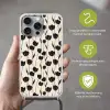 Tulpen - Patroon - Zwart Hoesje iPhone 16 Pro Max met koord klein 804 -sfeer2_NL