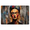 Portret - Vrouw - Bloemen Placemat vinyl groot -zzsfeer1_Kitchenyeah-website