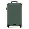 Diep grijsgroene tint NBS - Handbagage koffer - Kinderen Unisex middel -productfoto_recht