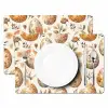 Paaseieren - Bruin - Bloemen Placemat vinyl groot -zzsfeer2_Kitchenyeah-website