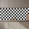 Klassiek - Patroon - Zwart - Wit keuken achterwand 2 middel 871 zz_3dshopping
