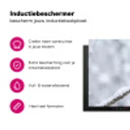 Vogeltje - Sneeuw - Tak - Winter - Zacht Inductie beschermer vinyl 3mm klein -wsfeer2_website