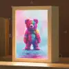 Beer - Kleurrijk - Dier Light Box met kabel klein -zzz_3d_website
