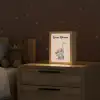 Dinosaurus - Planten - Stippen - Beige Light Box met kabel (Kinderlampje) klein -sfeer1_kind