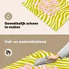 Zebraprint - Priority - Roze Inductie beschemer met haakjes klein -ky-schoon-nl