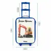 Graafmachine - Getekend - Oranje Kinderkoffer - Blauw klein -productfoto_formaten