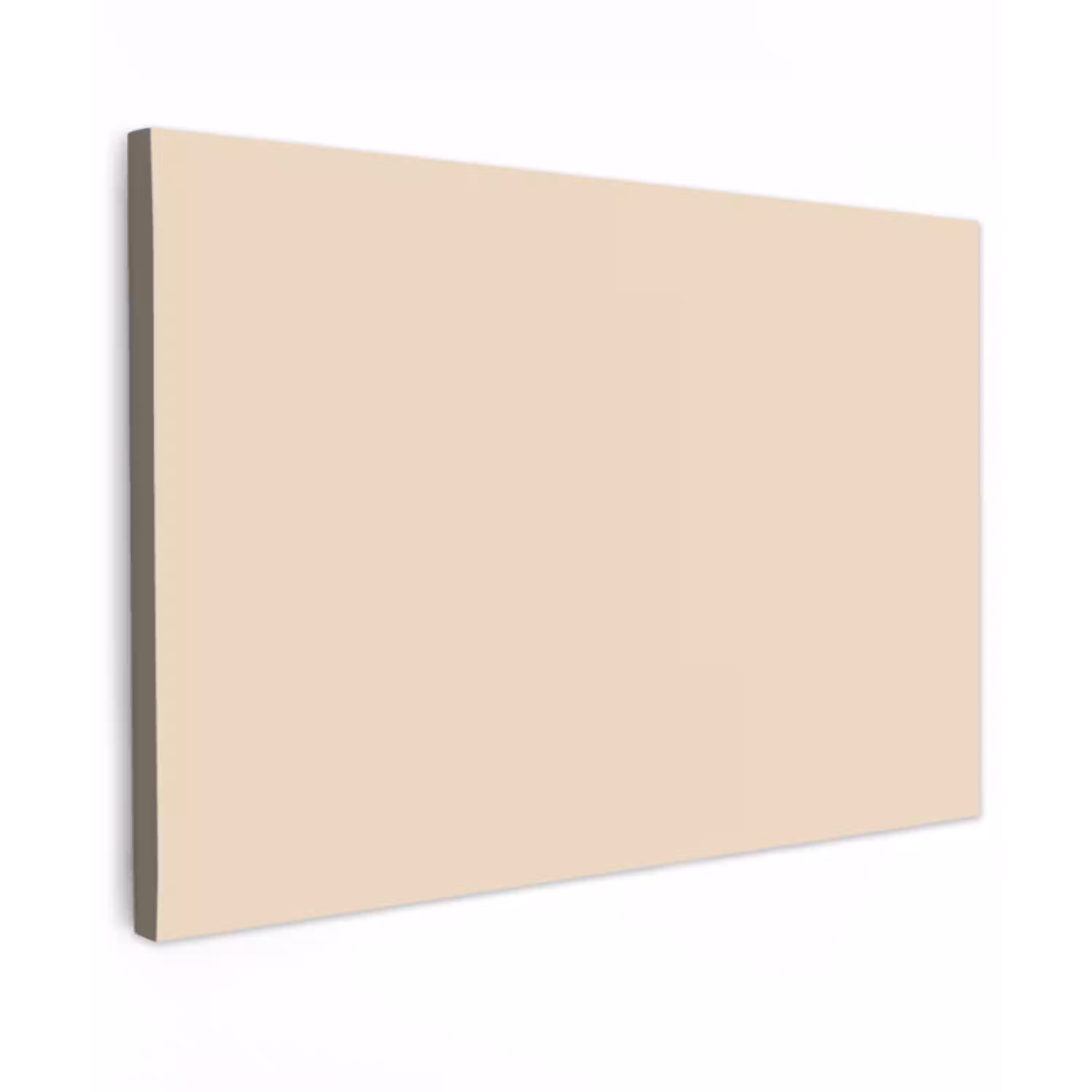 Cream - Nude - Neutraal Tuinposter op houten frame 2 cm dik klein 845 -3d