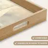 Zeilschip - Zee - Bewolkt Dienblad Rechthoek middel -USP_HandgreepNL