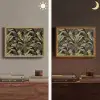 Botanisch - Bladeren - Groen Light Box met batterij (Wandlamp) middel 907 -sfeer3
