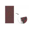 Zwart - Harten - Rood fotobehang vinyl groot 64 -3d