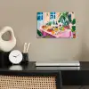 Tafel - Wijn - Fruit poster papier klein -sfeer1