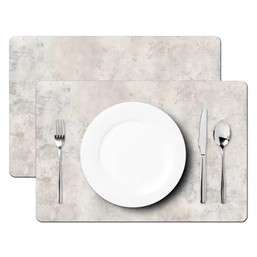 Beton - Grijs - Wit Placemat vinyl groot -zzsfeer2_Kitchenyeah-website