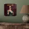 Koffie - Vrouw - Middelvinger plexiglas 5mm klein -sfeer3