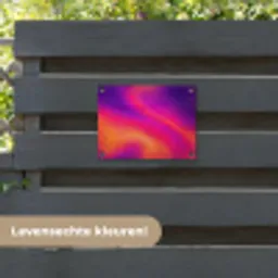 Abstract - Patroon - Kleurverloop tuinposter los doek klein -sfeer3