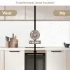 Geometrie - Lijn - Patroon keuken achterwand 2 middel 871 -voor-na2_NL