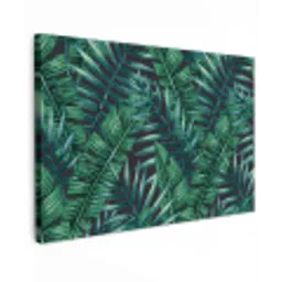 Bladeren - Tropical - Jungle canvas 2cm klein -z3d