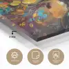 Boom - Abstract - Kleurrijk - Bloemen plexiglas 5mm klein -sfeer2