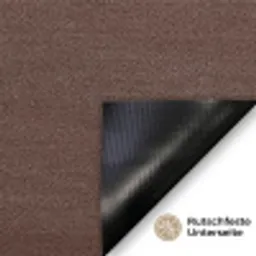 Papaverbol - Droogbloem - Bruin - Minimalistisch Deurmat klein -antislip_DE