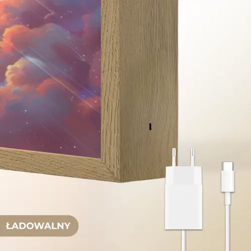 Koala - Dier - Zonnebril - Wolken Light Box met batterij (Wandlamp kind) middel -USP_websiteoplaadbaarNL