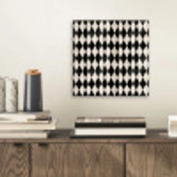Klassiek - Patroon - Zwart aluminium wit klein 46 -sfeer1