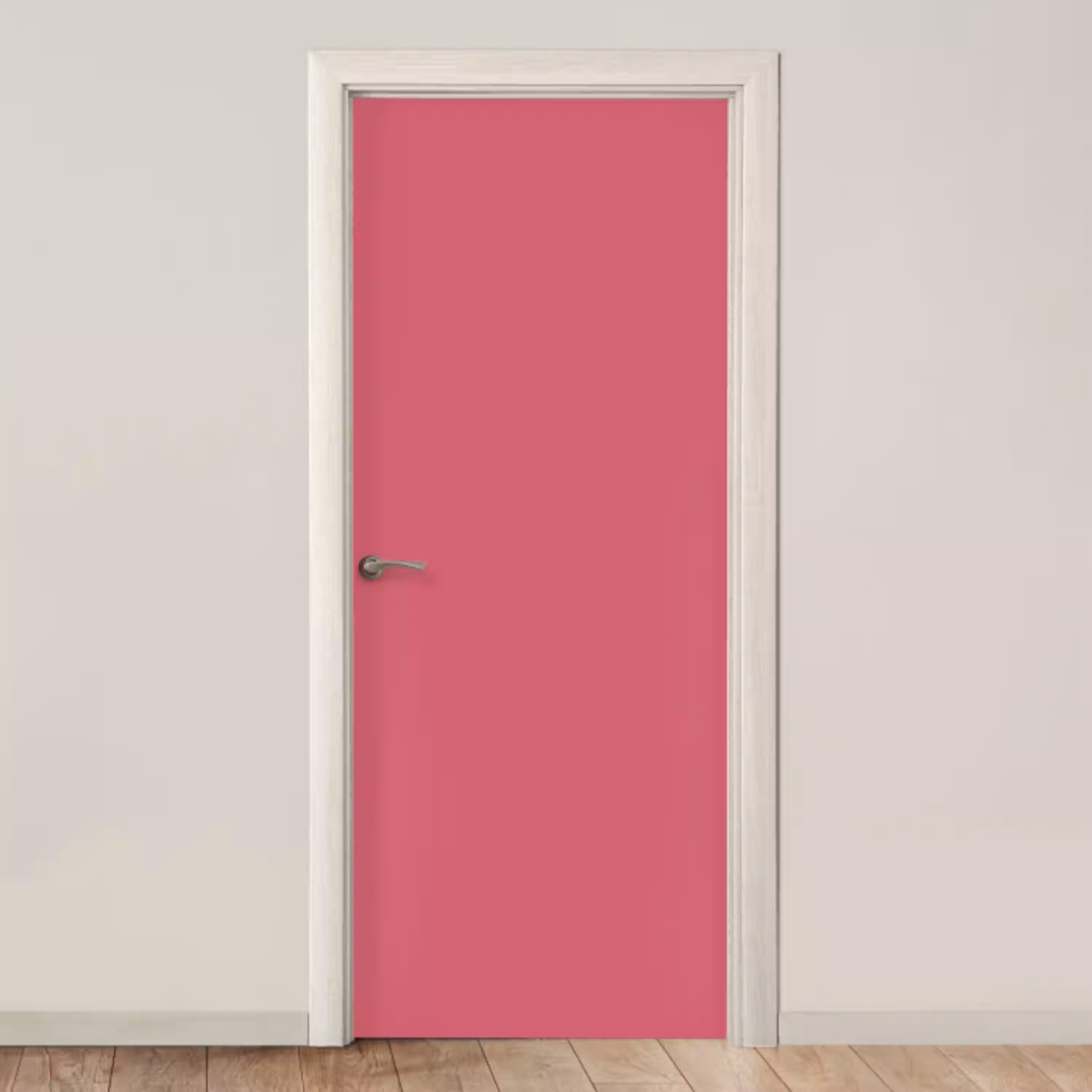 Crimson - Rose - Roze deurposter klein 289 -3d_beige