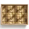 Geometrisch - Tegels - Goud Dienblad Rechthoek middel 911 -z3d_shopping