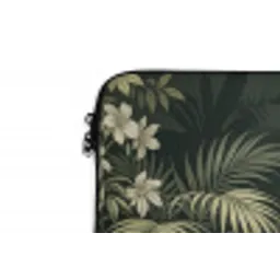 Jungle - Bladeren - Botanisch - Groen laptophoes neopreen klein -detail