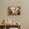 Draak - Auto - Bergen - Vuur Light Box met batterij (Wandlamp kind) middel -sfeer2_kind