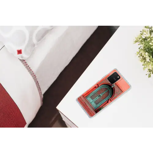 Lantaarn - Deur - Turquoise Telefoonhoesje Samsung Galaxy S10 Lite klein -kamerS10Lite
