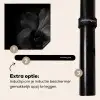 Zwart - Bloem - Orchidee Inductie beschermer vinyl 3mm middel -zzzzzzz-induclip_NL