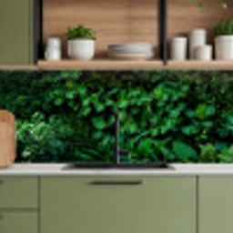 Natuur - Bos - Groen - Monstera keuken achterwand 2 middel -sfeer3