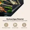 Kruiden - Lepels - Specerijen - Betonlook - Grijs Inductie beschemer met haakjes middel -ky-onderkant-de