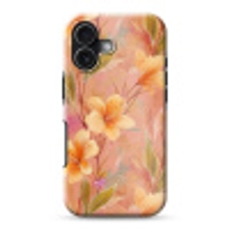 Botanisch - Bloemen - Kleurrijk Toughcase MagSafe Apple iPhone 17 klein 1017 -3d