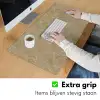 Beige - Marmer - Witte aders Muismat XXL klein 681 -sfeer3
