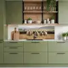 Schapen - Weidenlandschap - Heuvels keuken achterwand 2 middel -sfeer3